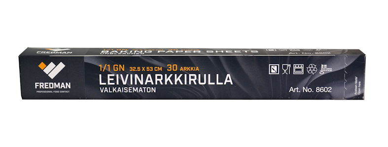 Fredman leivinarkkirulla 1/1 GN 30kpl