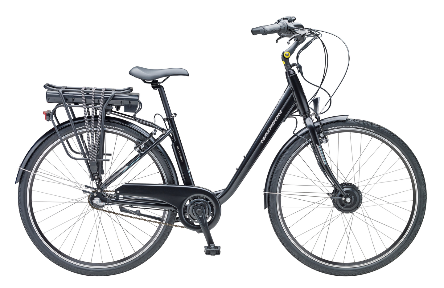 Madison Sondrio 28'' sähköpyörä 3-V musta