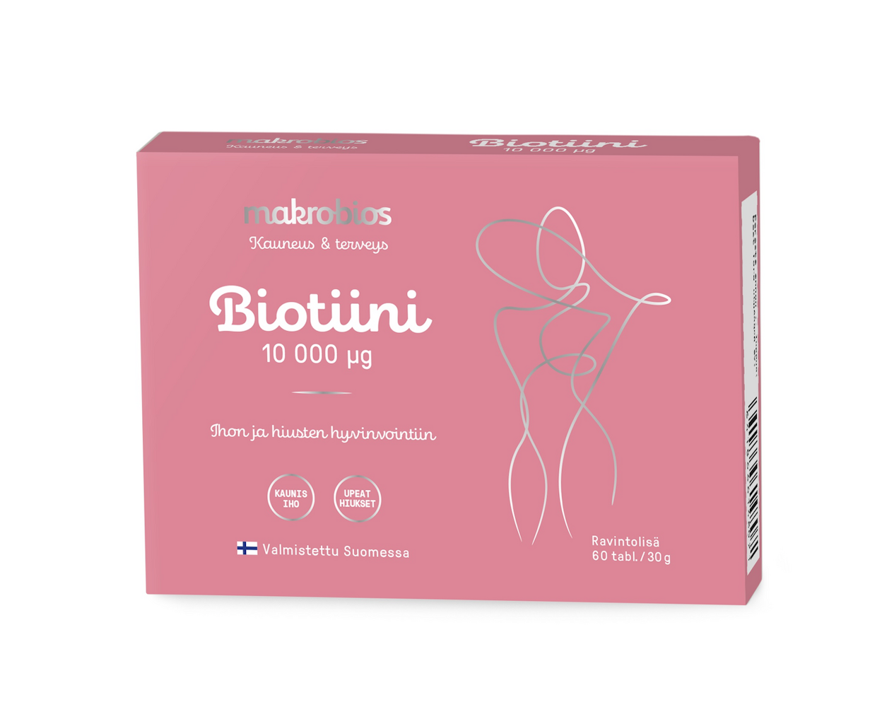 Makrobios Biotiini 10000 mcg 60 tabl. 30g - HoReCa-tukku Kespro