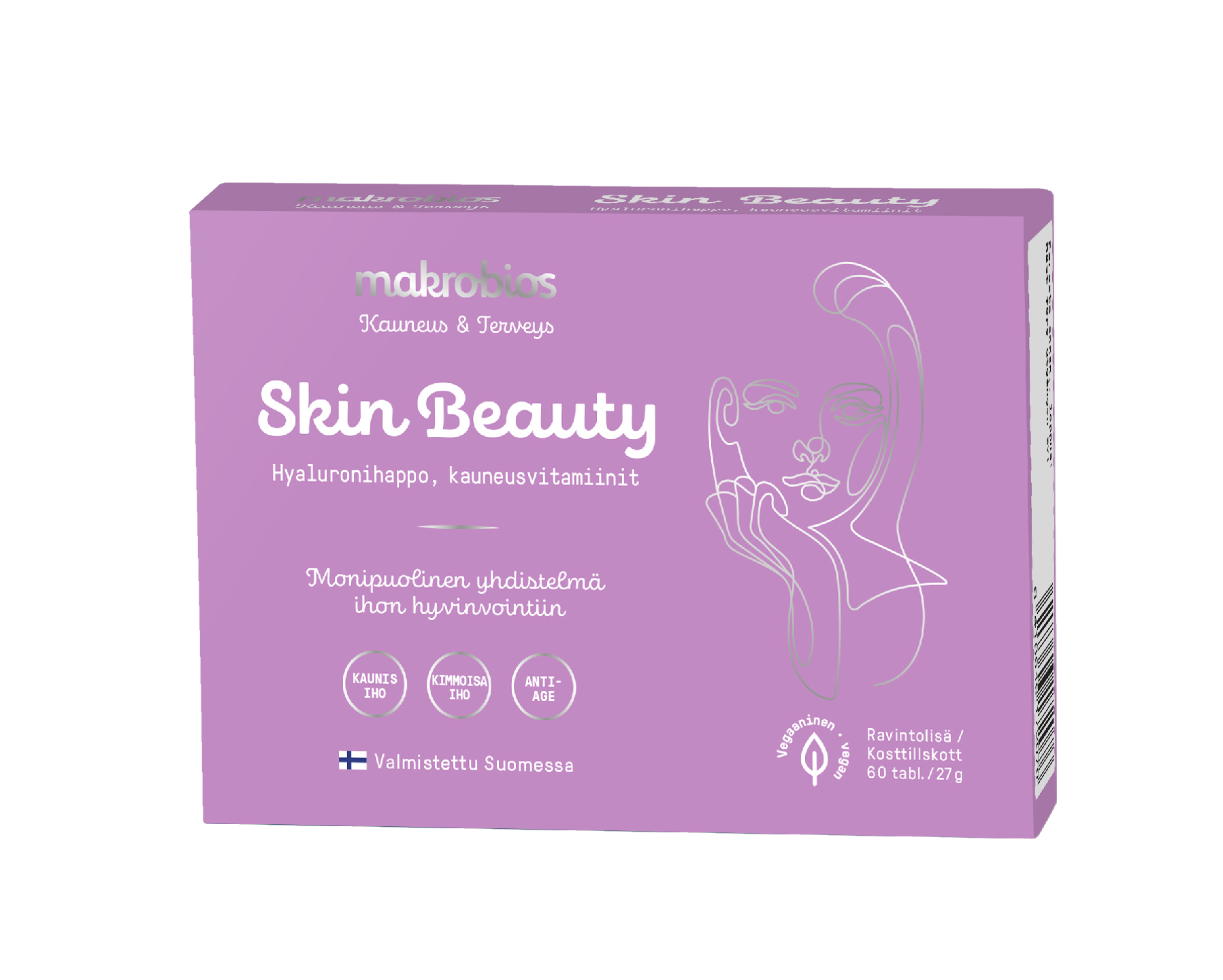 Skin beauty 30g 60tablettia — HoReCatukku Kespro