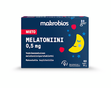 Makrobios Mieto Melatoniini 0,5mg 60 tablettia 30g