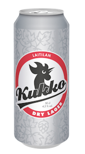 Laitilan Kukko Dry Lager olut 4,5% 0,5l