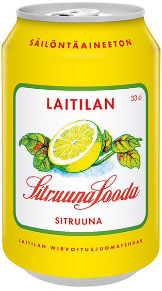 Laitilan sitruunasooda 0,33l