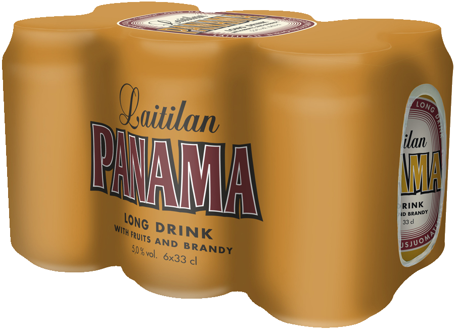 Laitilan Panama Brandy Long Drink 5,0% 0,33l 6-pack