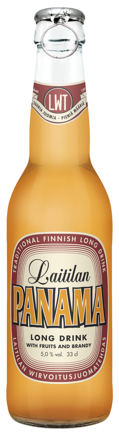 Laitilan Panama Brandy 5,0% 0,33l brandypohjainen hedelmäinen long drink