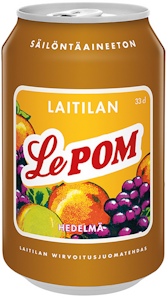 Laitilan Le Pom hedelmälimonaadi 0,33l