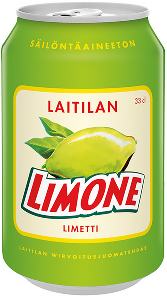 Laitilan Limone limettilimonaadi 0,33l