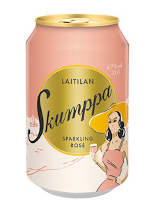 Laitilan Skumppa Sparkling Rose 4,7% 0,33l