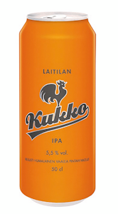 Laitilan Kukko IPA olut 5,5% 0,5l gluteeniton