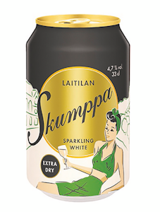 Laitilan Skumppa Sparkling white extra dry 4,7% 0,33l