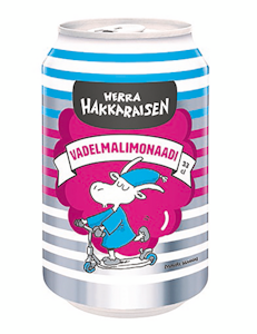 Herra Hakkaraisen vadelmalimon 0,33l