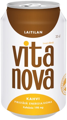 Laitilan Vita Nova kahvi energiajuoma 0,33l