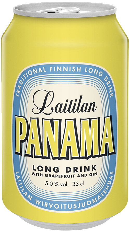 Laitilan Panama Gin Long Drink Grapefruit 5% 0,33l