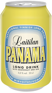 Laitilan Panama Gin Long Drink Grapefruit 5% 0,33l