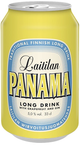 Laitilan Panama Gin Long Drink 5% 0,33l