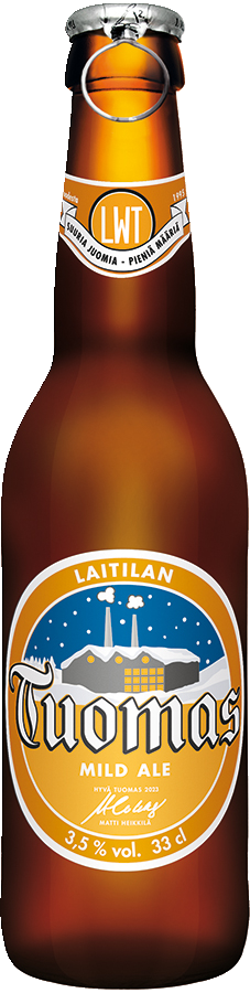 Laitilan Tuomas Mild Ale olut 3,5% 0,33l