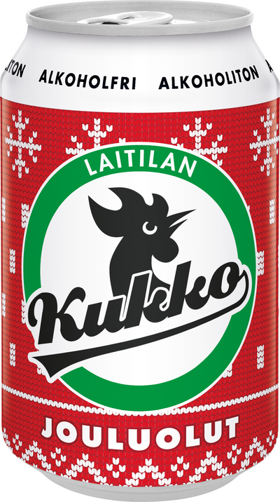 Kukko Jouluolut Tumma Lager olut 0,3% 0,33l