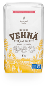 Kinnusen Mylly Vehnäjauho kark 2kg