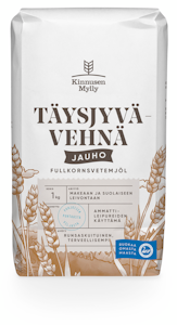 Kinnusen Mylly täysjyvävehnäjauho 1kg