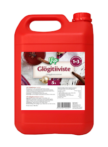 Vip glögitiiviste 5l 1+3