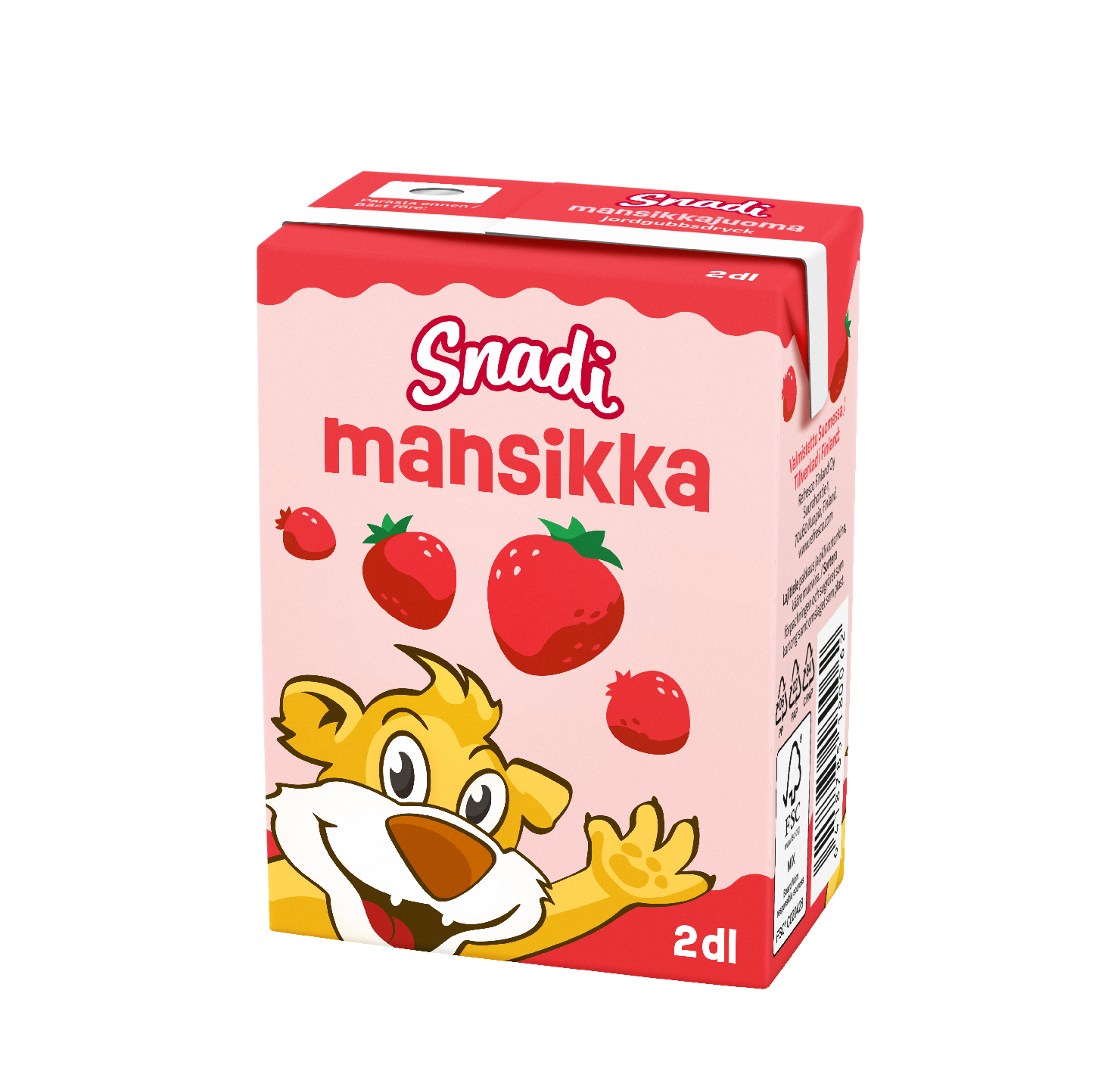 Snadi mansikkajuoma 2dl