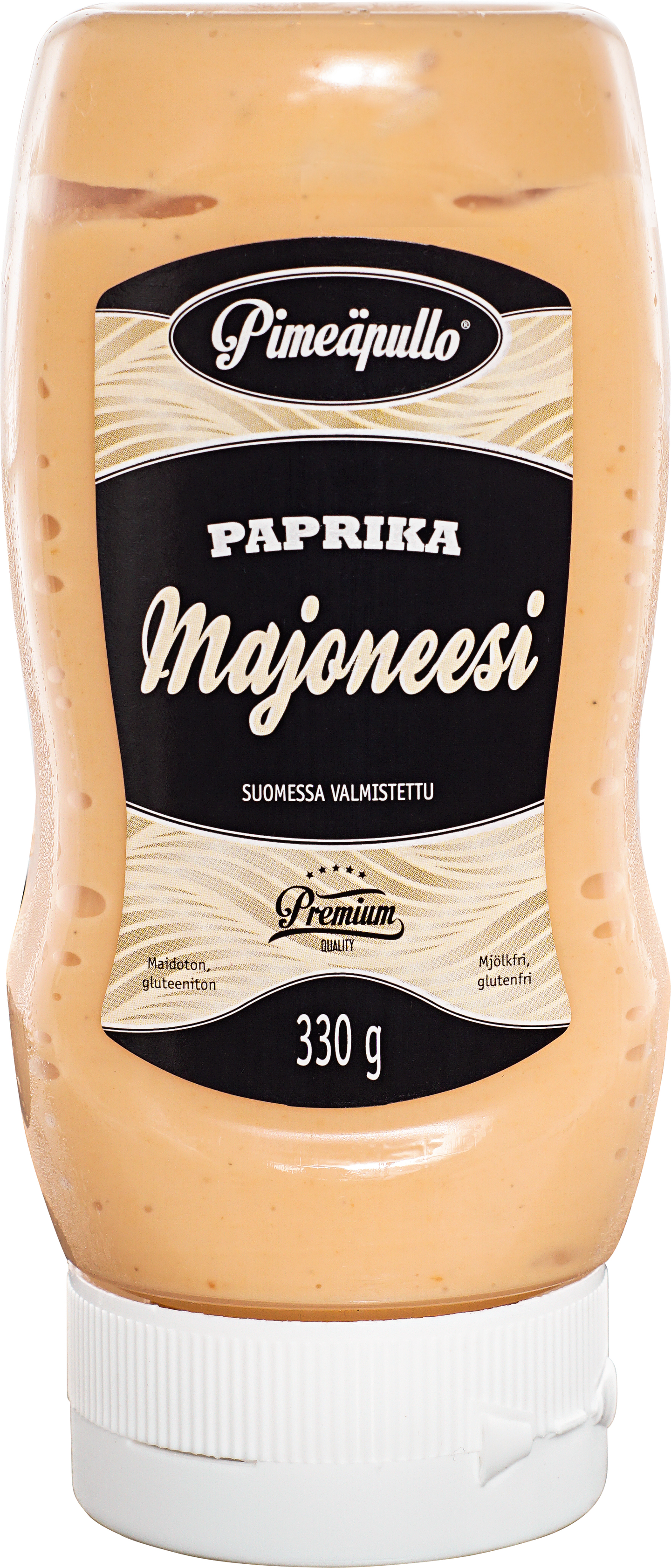 Pimeäpullo Paprikamajoneesi 330g