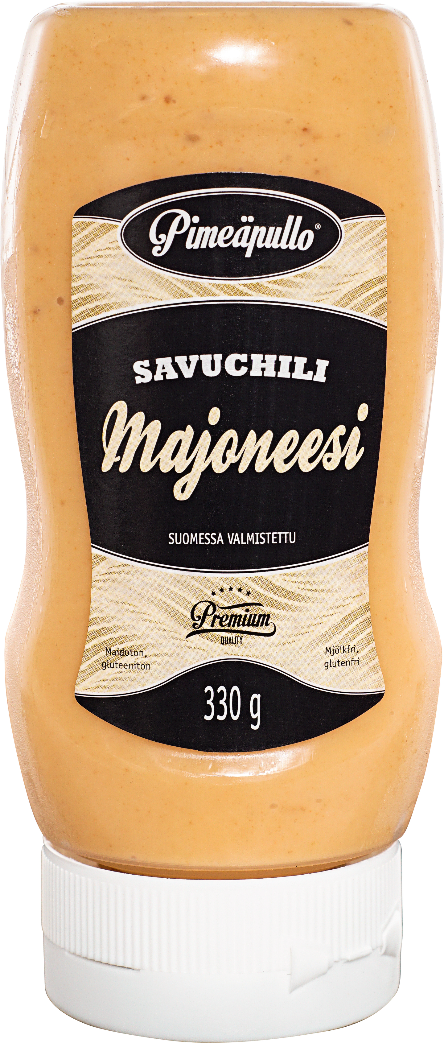 Pimeäpullo Savuchilimajoneesi 330g