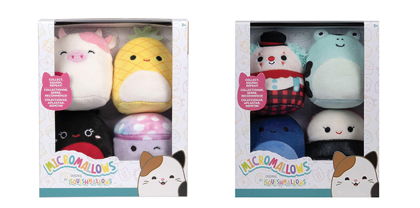 Micromallows hahmot 4 kpl