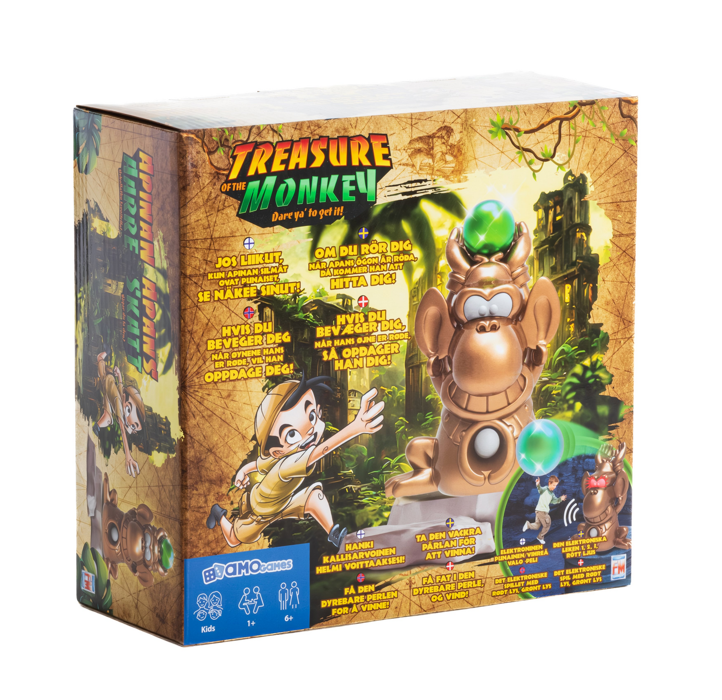 Apinan aarre lastenpeli