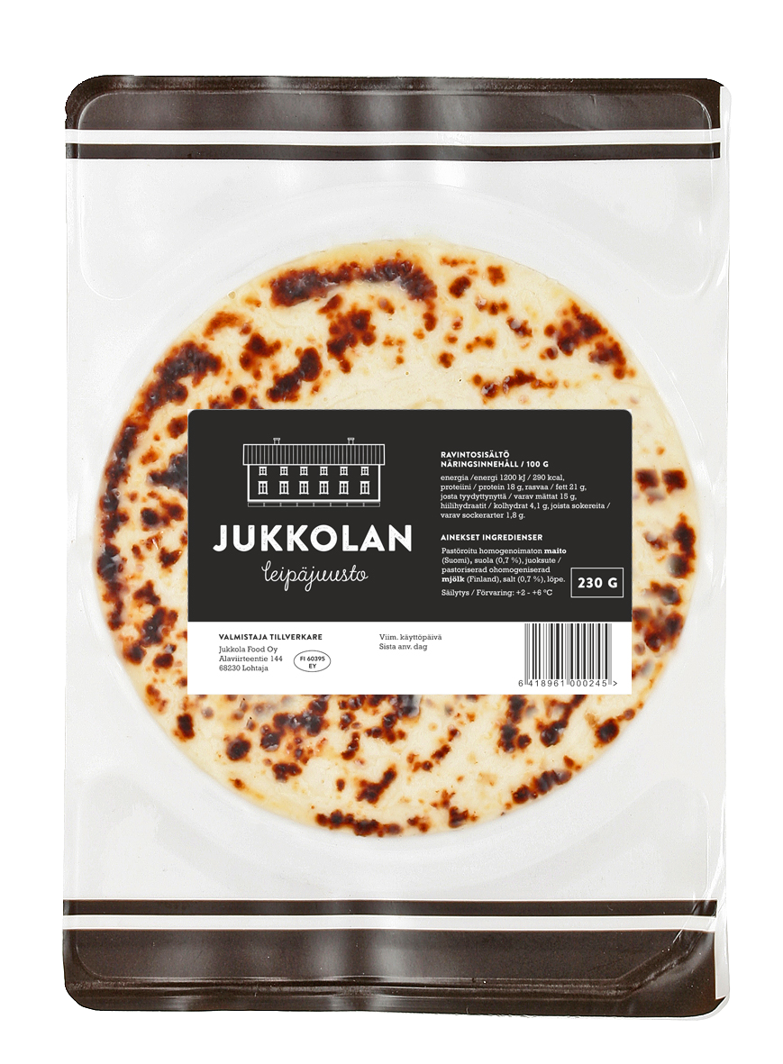 Jukkolan leipäjuusto 230 g