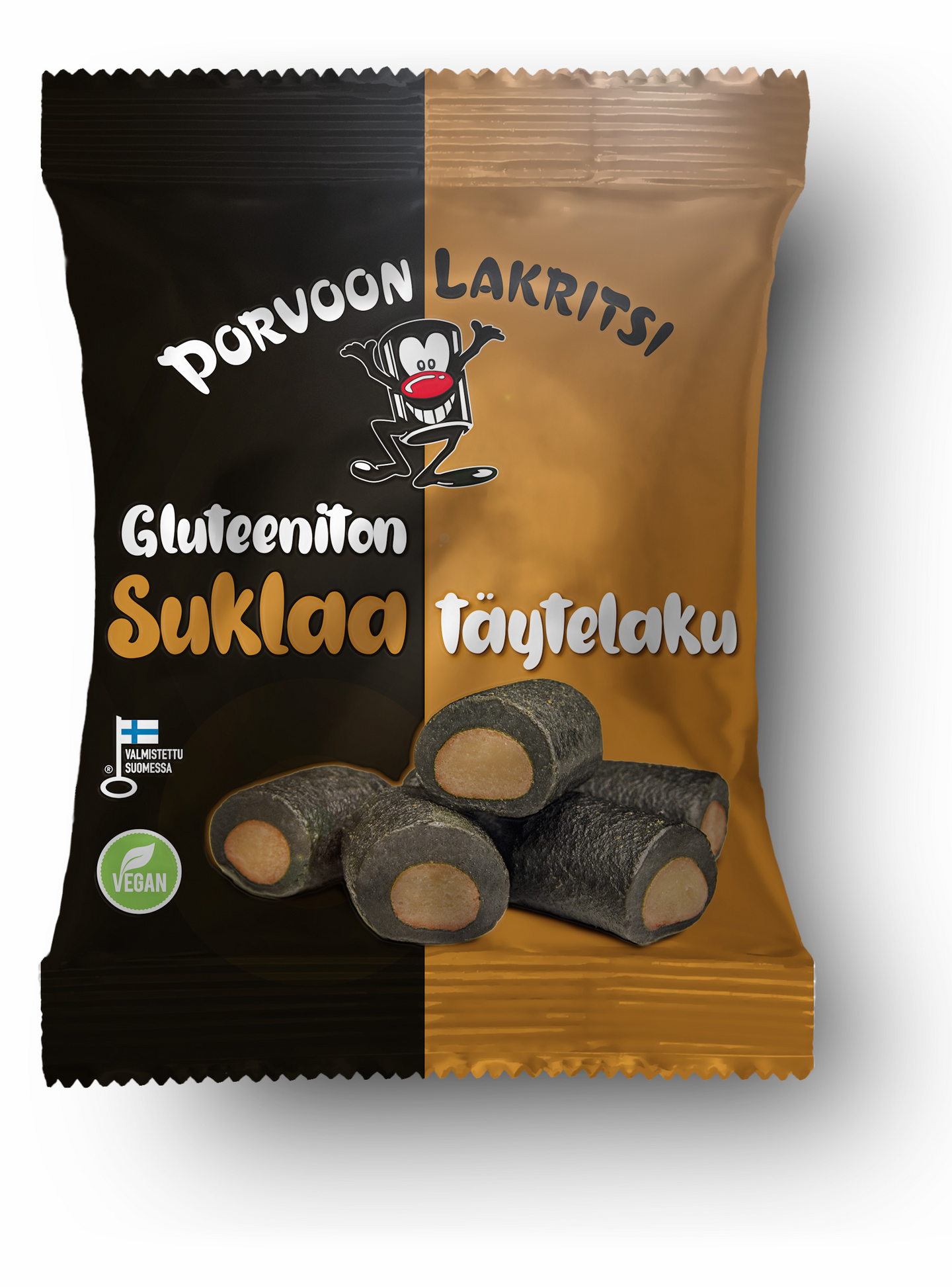 Porvoon Lakritsi täytelakritsi suklaa 150g gton