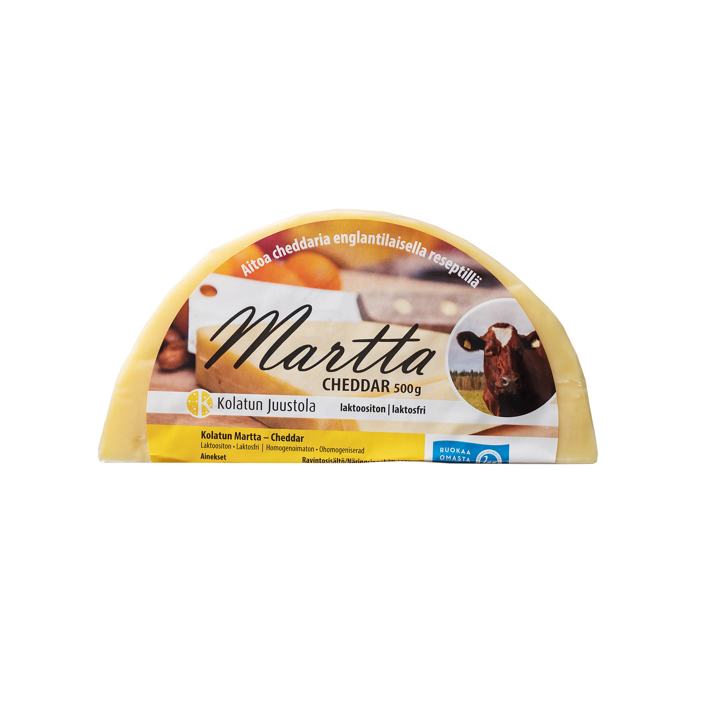 Kolatun Martta-Cheddar juusto 500g