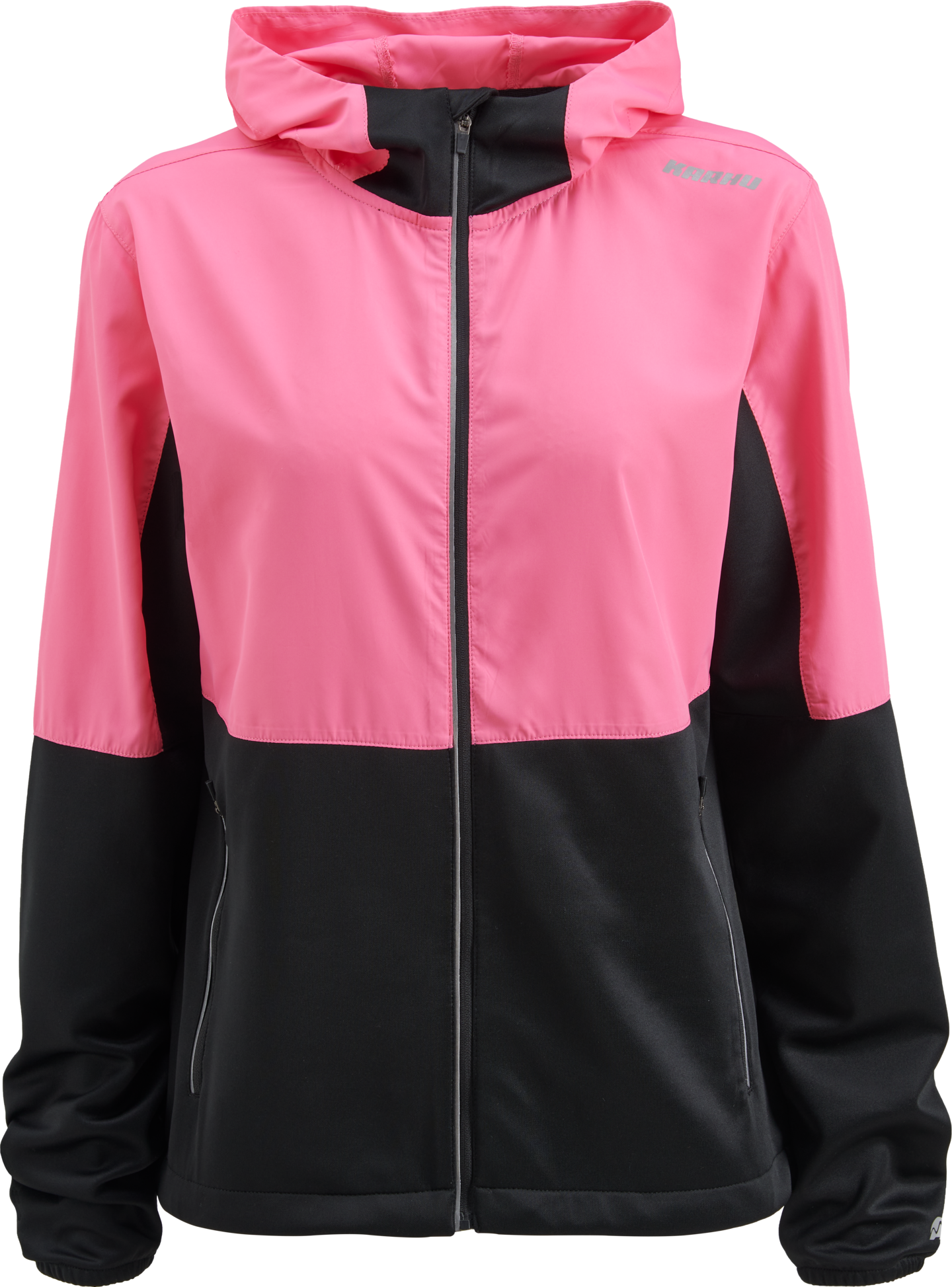Karhu TUULI naisten tuulitakki pinkki/musta
