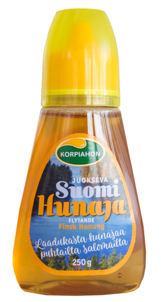 Korpiahon suomalainen juokseva hunaja 250g | K-Ruoka Verkkokauppa