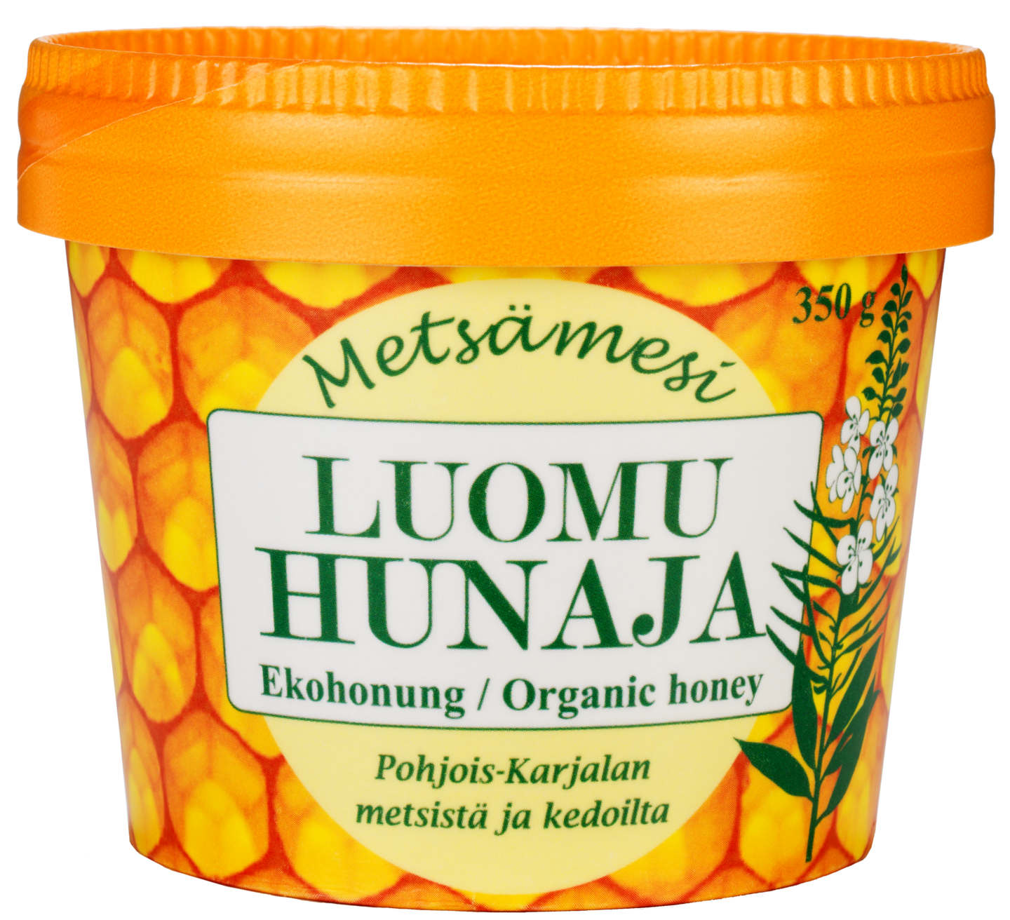 Metsämesi Luomuhunaja 350g