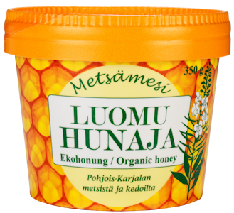 Metsämesi Luomuhunaja 350g