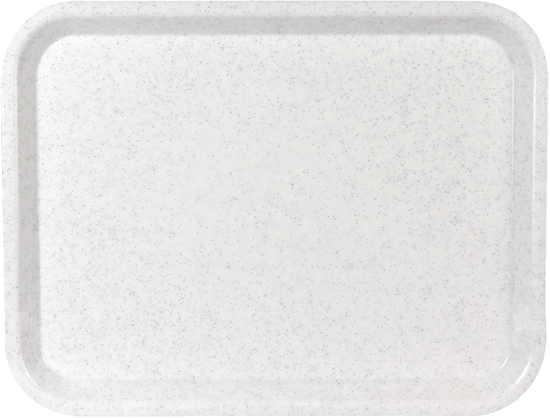 Muovitarjotin vaalea graniitinharmaa polypropyleeni 33x43cm