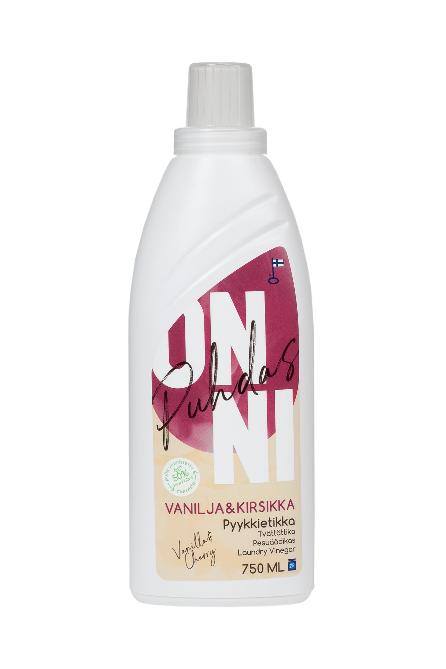 ONNI Pyykkietikka 750 ml Vanilja-Kirsikka