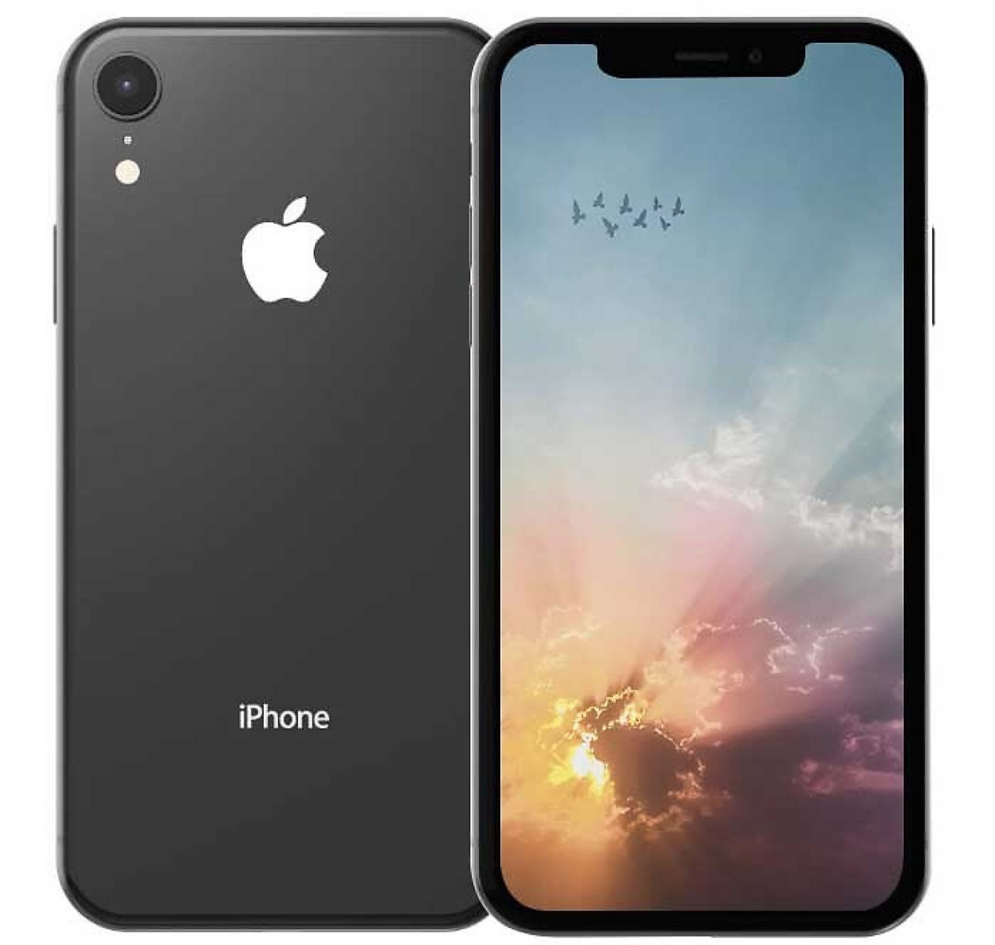 Apple iPhone XR 64 Gt -tehdashuollettu puhelin, musta | K