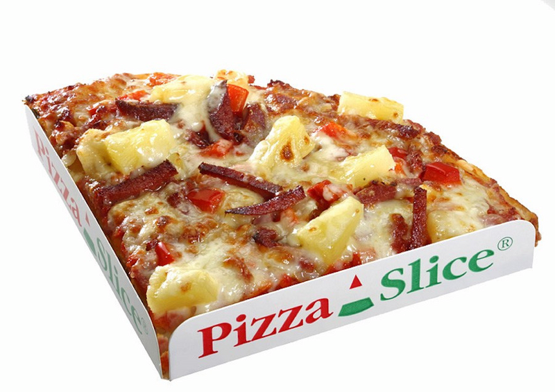 Pizza Slice Salamipannupizza Ø30cm 11x600g esipaistettu pakaste