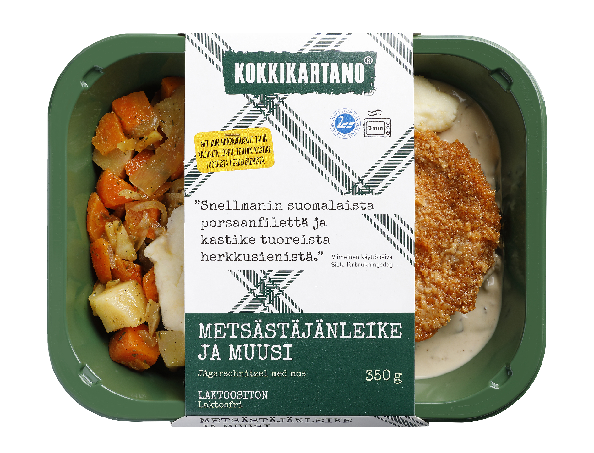 Kokkikartano Metsästäjänleike ja muusi 350g