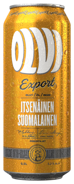 Olvi Export olut 0,5l 5,2% tlk