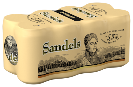 Sandels 5,3% 0,33l tlk 8-pack