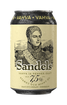Sandels olut 7,5% 0,33l