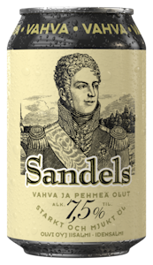 Sandels olut 7,5% 0,33l