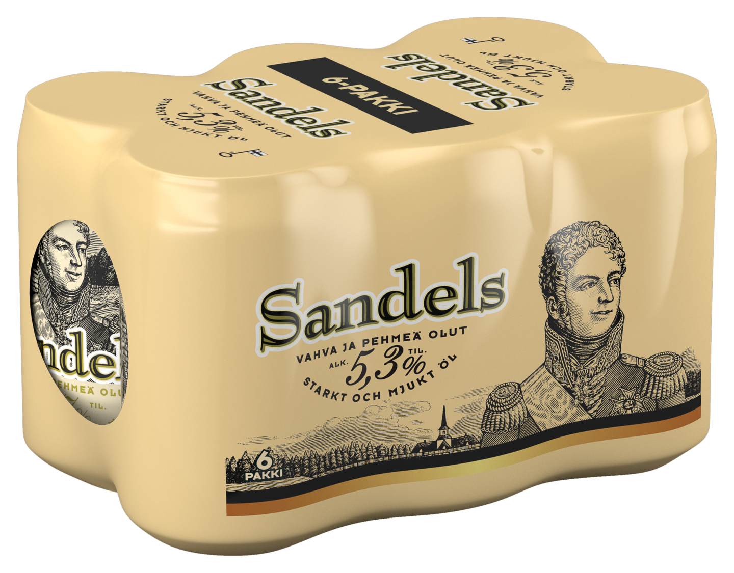 Sandels 5,3% 0,33l 6-pack