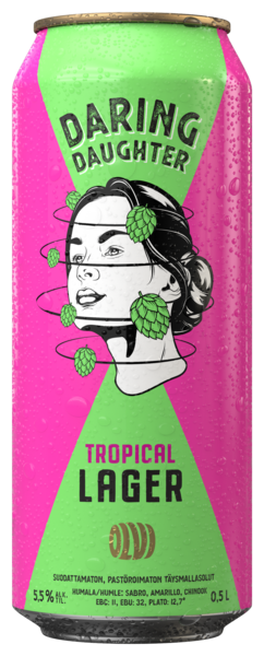 Daring Daughter Tropic Lager 5,5% 0,5l