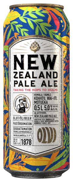 OLVI New Zealand Pale Ale olut 5% 0,5l