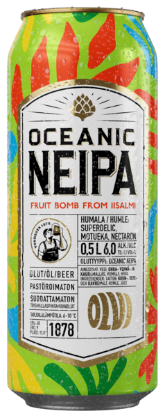 OLVI Oceanic NEIPA olut 6,0% 0,5l