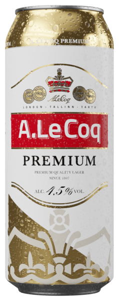 A.Le Coq Premium 4,5% 0,5l